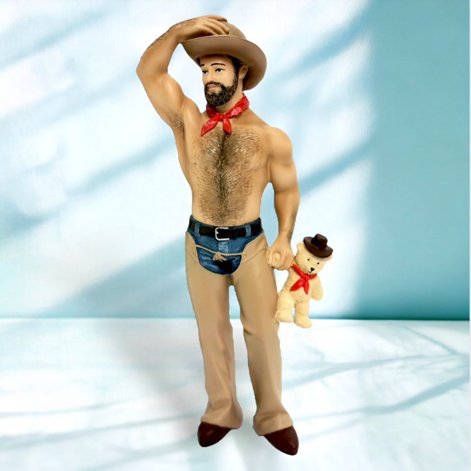 Cowboy Bear Ornament