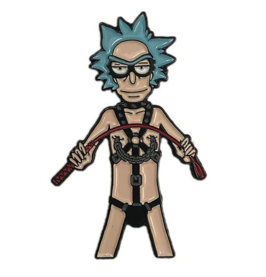 Master Rick Enamel Pin