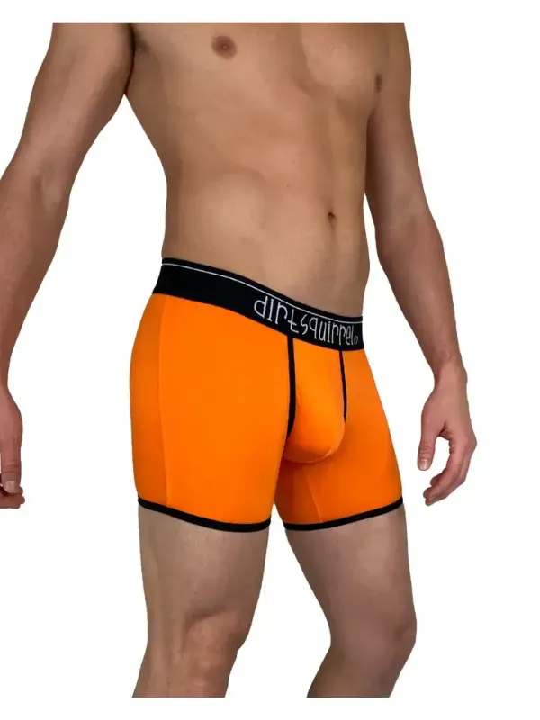 Tangerine Orange Bamboo Boxer Brief 