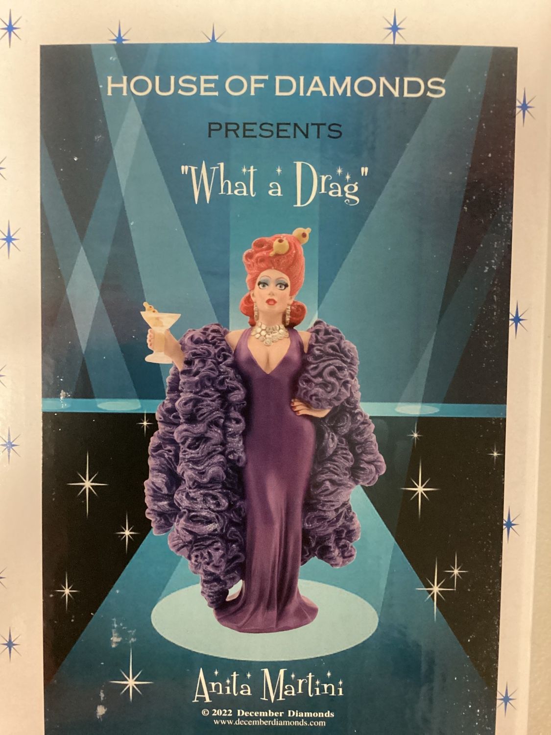 Anita Martini - What a Drag Ornament