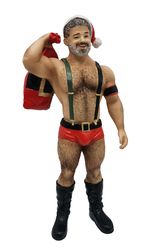 Naughty Santa Bear - Poke the Bear Ornament