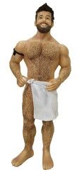 Spa Bear - Poke the Bear Ornament