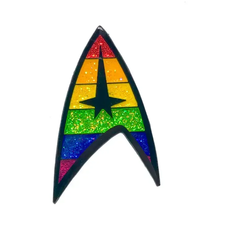 Trek Federation Pride Enamel Pin