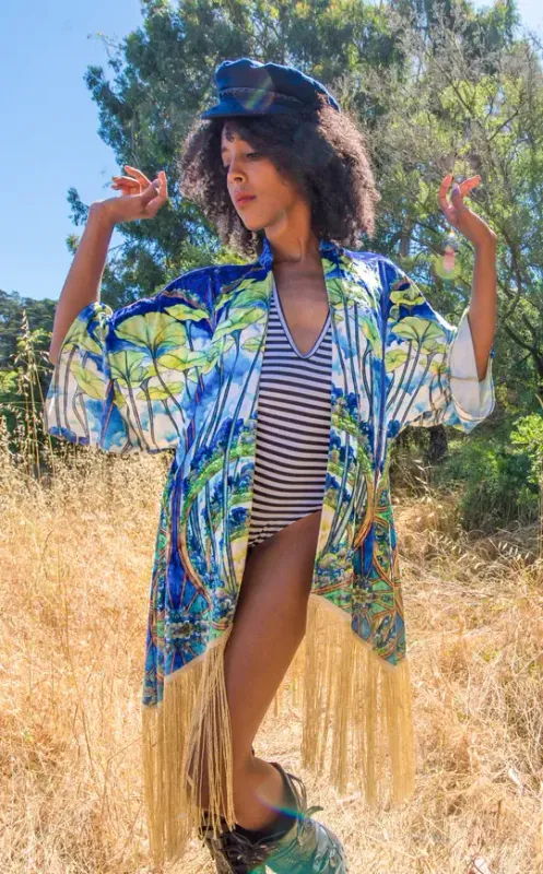 Worlds of Growth Kimono x Sweet Melis