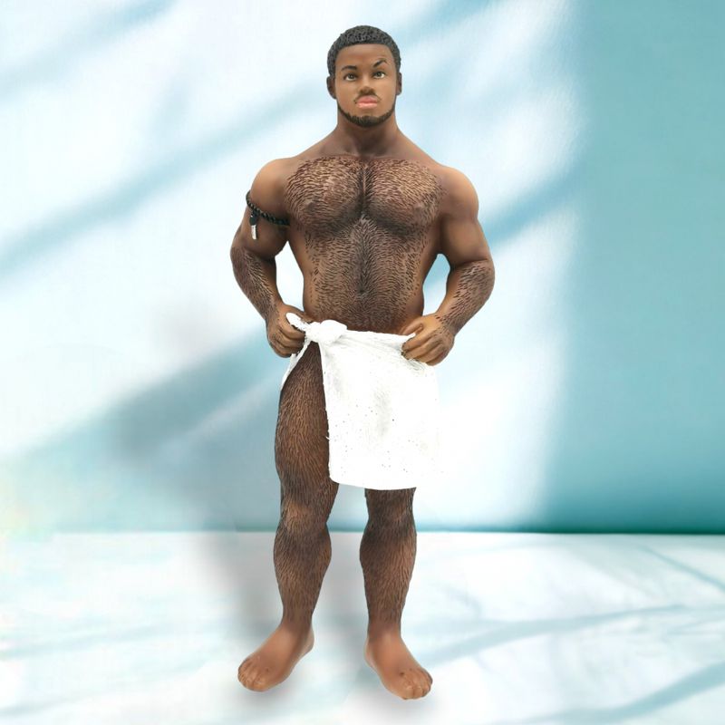 Spa  Bear (POC) - Poke the Bear Ornament