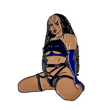 Lady Krelik Enamel Pin