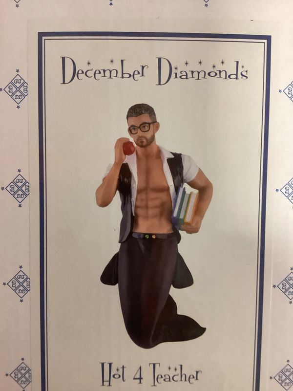 Hot 4 Teacher - Merman Ornament