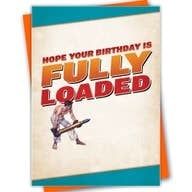 "Big Guns" Birthday Card