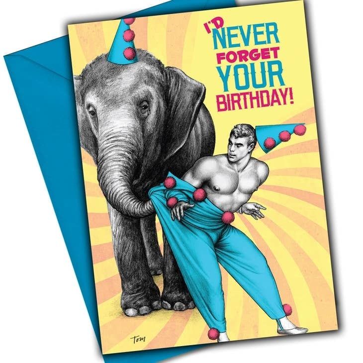 TOF Circus Birthday Greeting Card