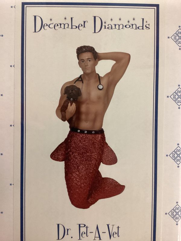 Dr Pet-A-Vet - Merman Ornament