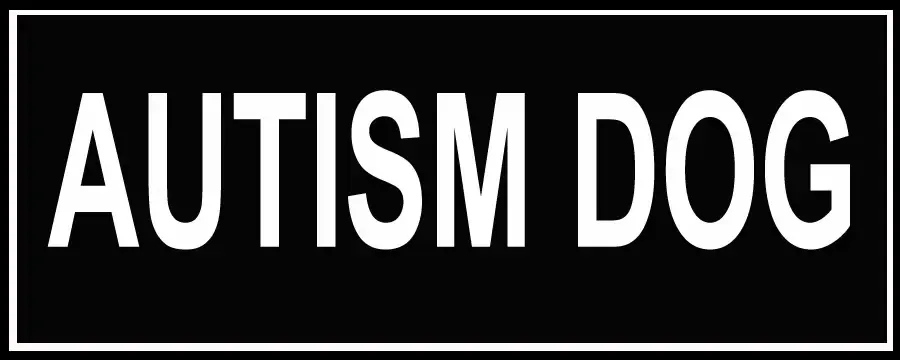 Nylon Patch - Autism Dog