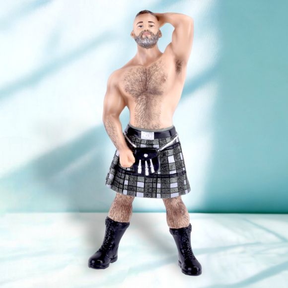 Kilt Bear - Poke the Bear Ornament