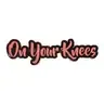On Your Knees Enamel Pin (Pink Version)