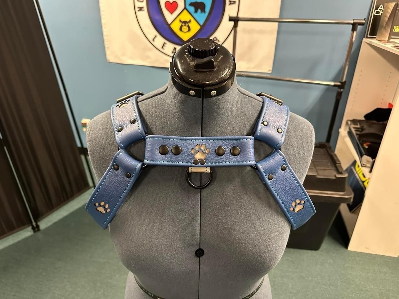 Neesh Custom Order - Leather Harness - PUP