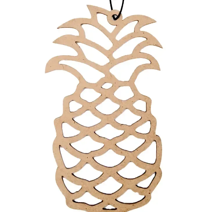 Wooden Pineapple Air Freshener