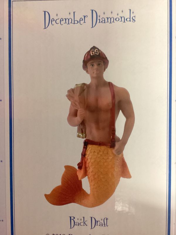 Back Draft - Merman Ornament