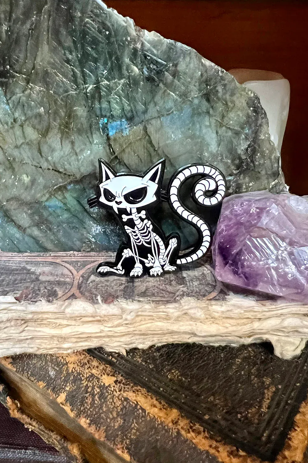Purr Evil Enamel Pin