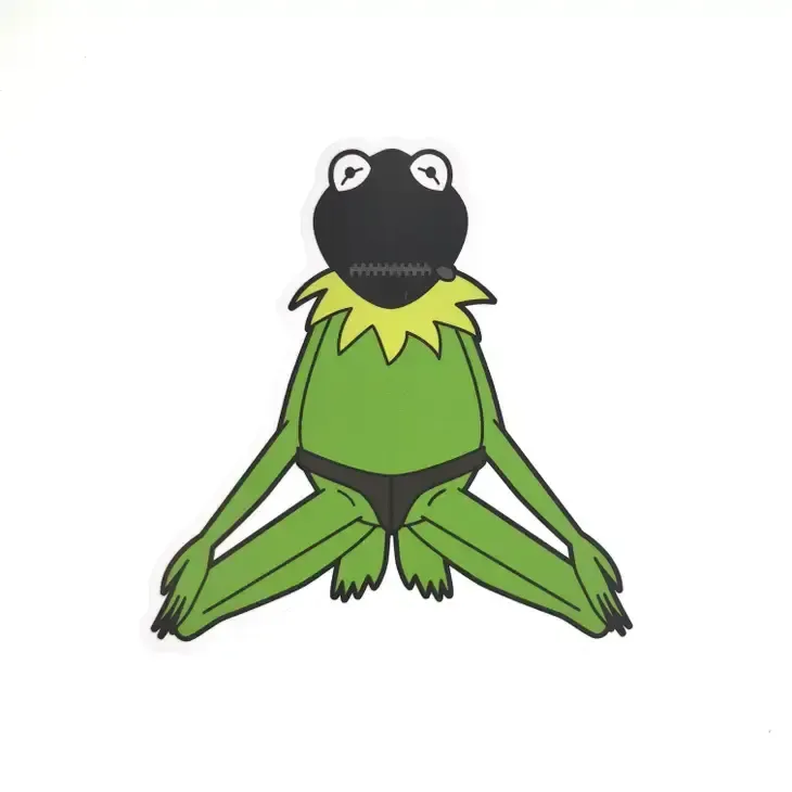 Slave Boy Kermit Sticker