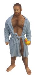 Bathtime Bear - Poke the Bear Ornament