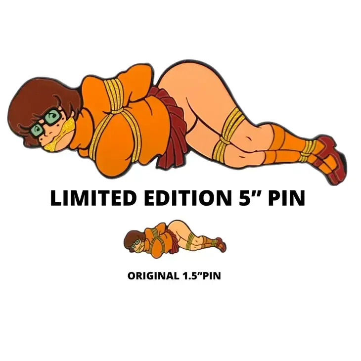 The Nerdy Girl Limited Edition 5 Inch Pin