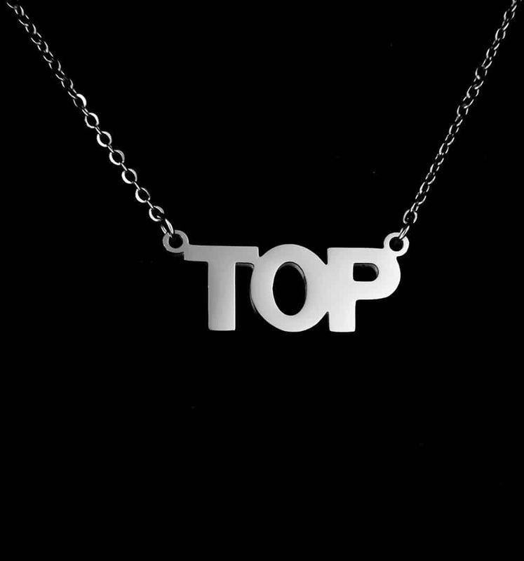 &quot;Top&quot;  Silver Necklace