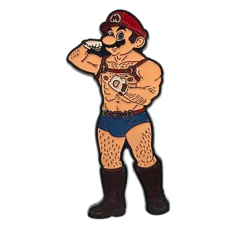 Mo Enamel Pin