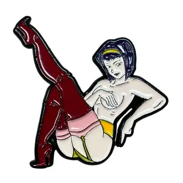 Phae Val in the Tine Enamel Pin
