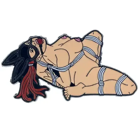 Rope Bunny Jenni Enamel Pin