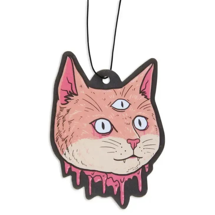 3 Eyed Zombie Cat Air Freshener