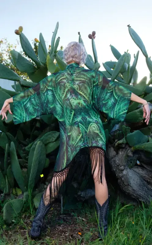 Johnathan Singer Kimono - "Dragon's Lair II"