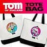 TOF Canvas Beach Tote Bag