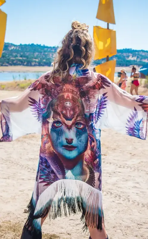 Android Jones Kimono - &quot;Dharma Dragon&quot;