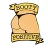 Booty Positive (Vanilla) Enamel Pin