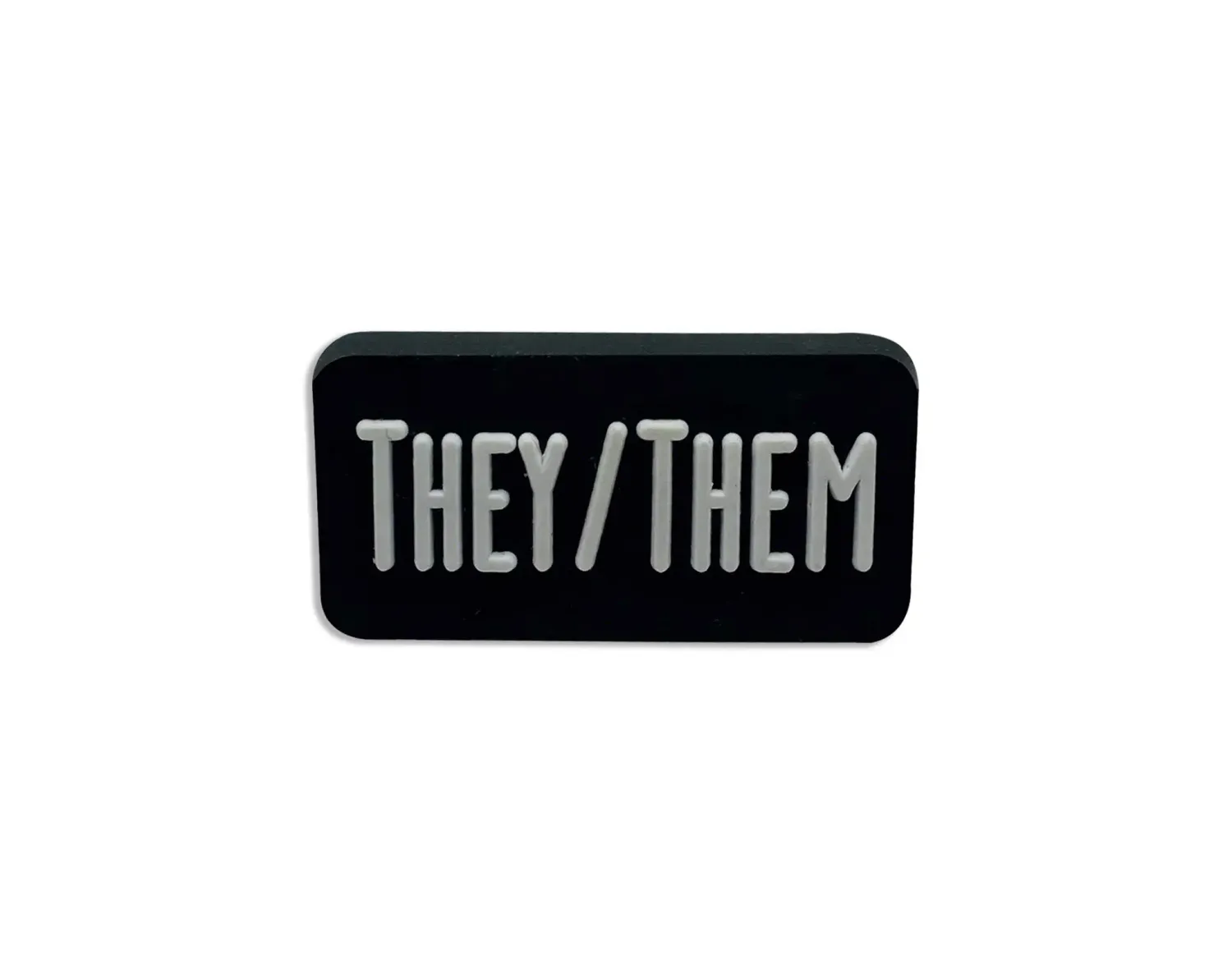 They/Them Pronoun Enamel Pin
