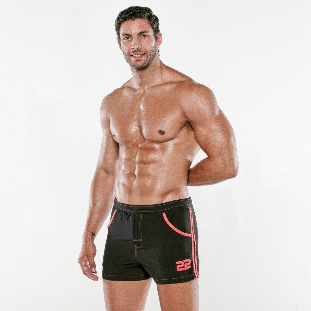 Medley Swim Short, Color: Black, Size: S