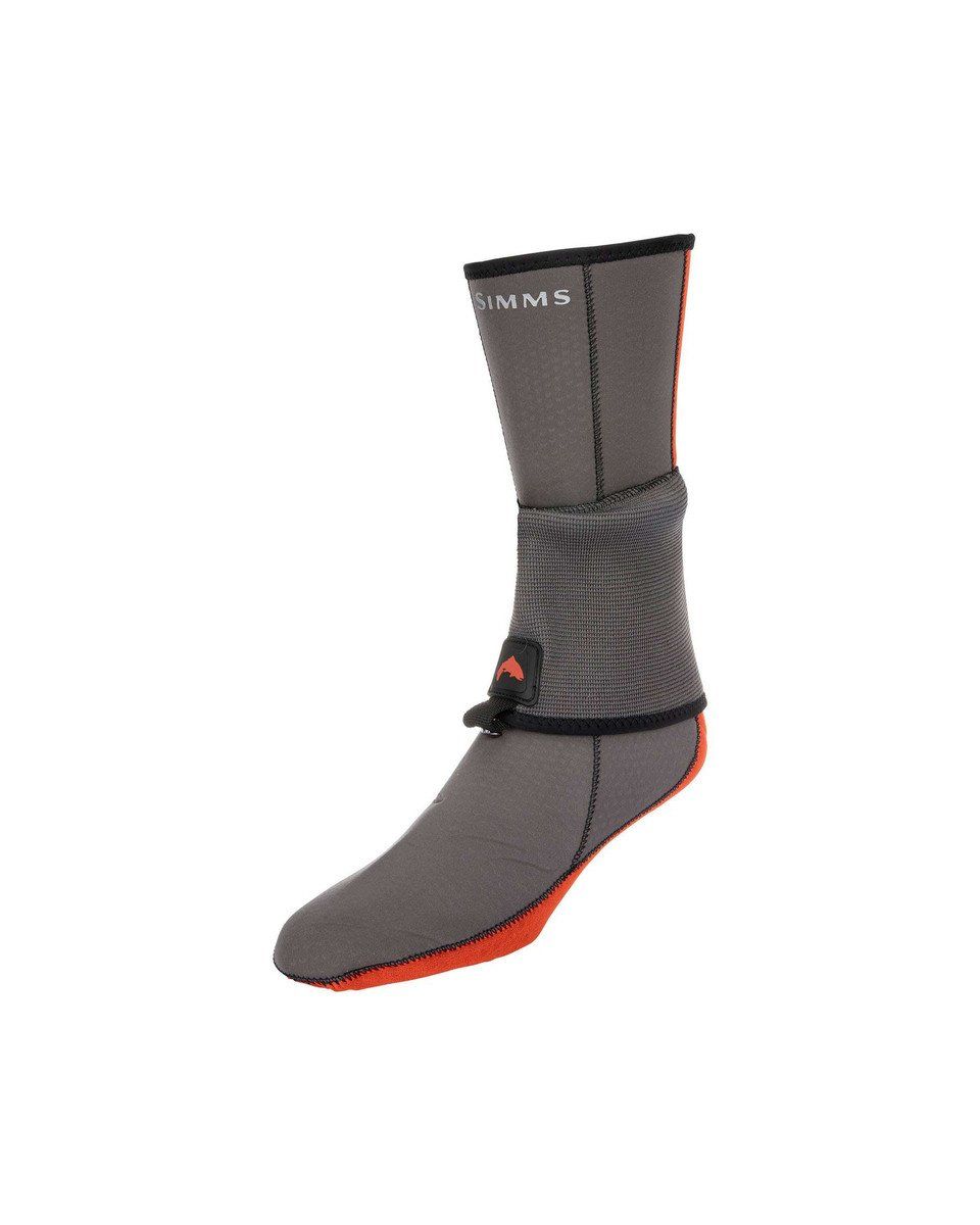Simms Men&#39;s Neoprene Flyweight Wet Wading Socks - Pewter