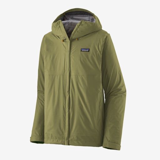 Patagonia M&#39;s Torrentshell 3L Rain Jacket, Color: Buckhorn Green, Size: Medium