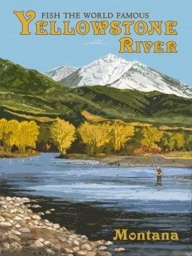 Vintage Style River Posters