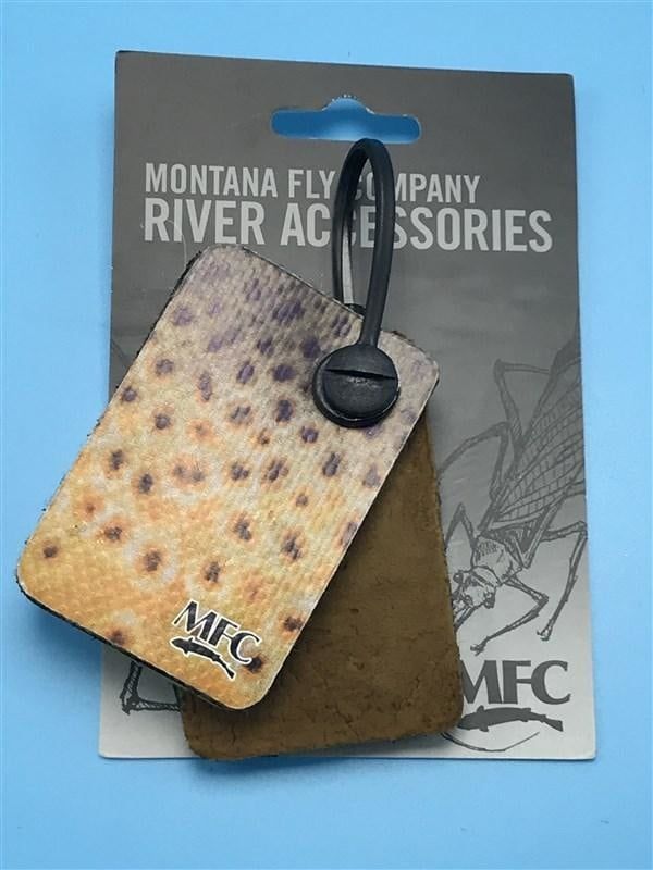 Montana Fly Company Amadou Patch, Color: Brown Trout