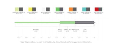 Scientific Anglers Sonar 25 Cold Fly Line