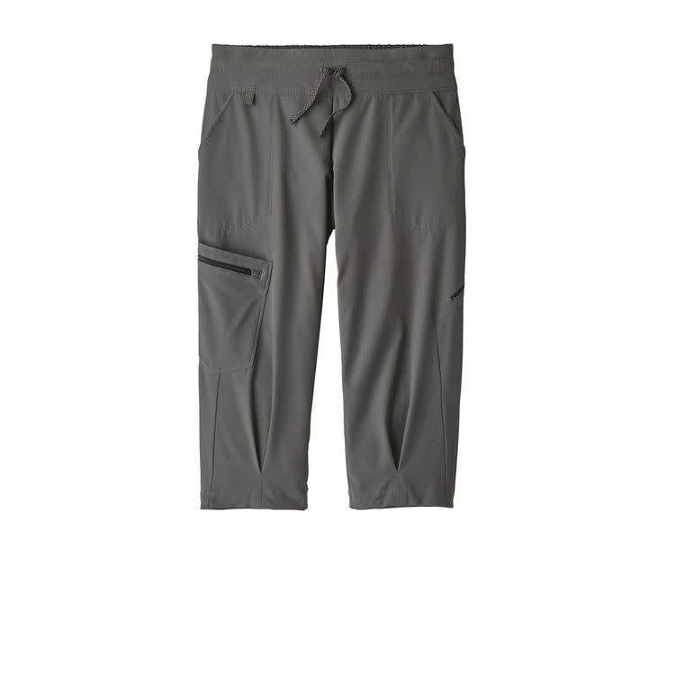 Patagonia Women&#39;s Fall River Comfort Stretch Crops , Color: Forge Grey, Size: S