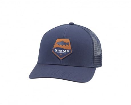 Simms Trout Patch Trucker Hat