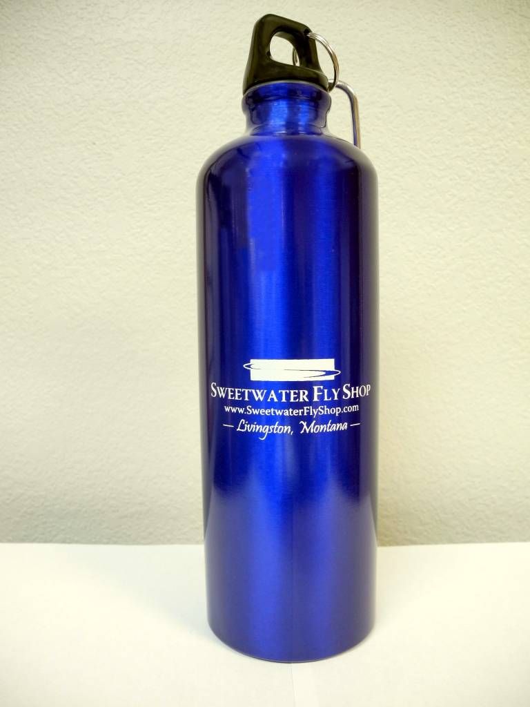 Sweetwater Fly Shop Logo&#39;d Aluminum Water Bottle