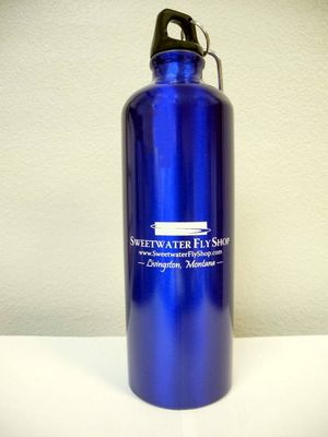 Sweetwater Fly Shop Logo&#39;d Aluminum Water Bottle