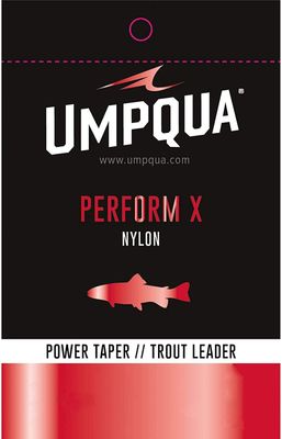 Umpqua Perform X Nylon Power Taper Trout Leader