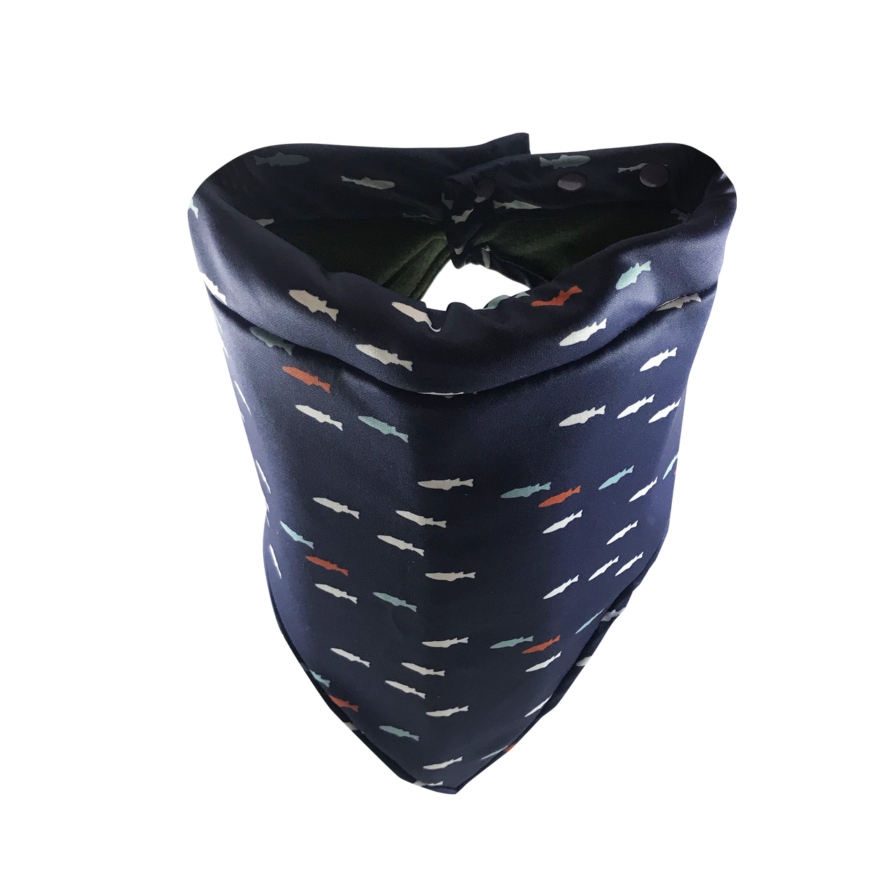 Damsel Fly Fishing Thermal Snood, Color: Fish on Superior Blue
