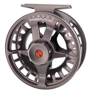 Lamson Remix S Fly Reel, Color: Smoke, Size: -5+