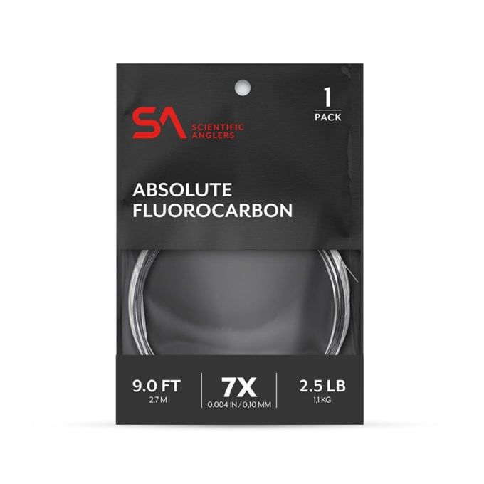 Scientific Anglers Absolute Fluorocarbon Leader 9&#39;