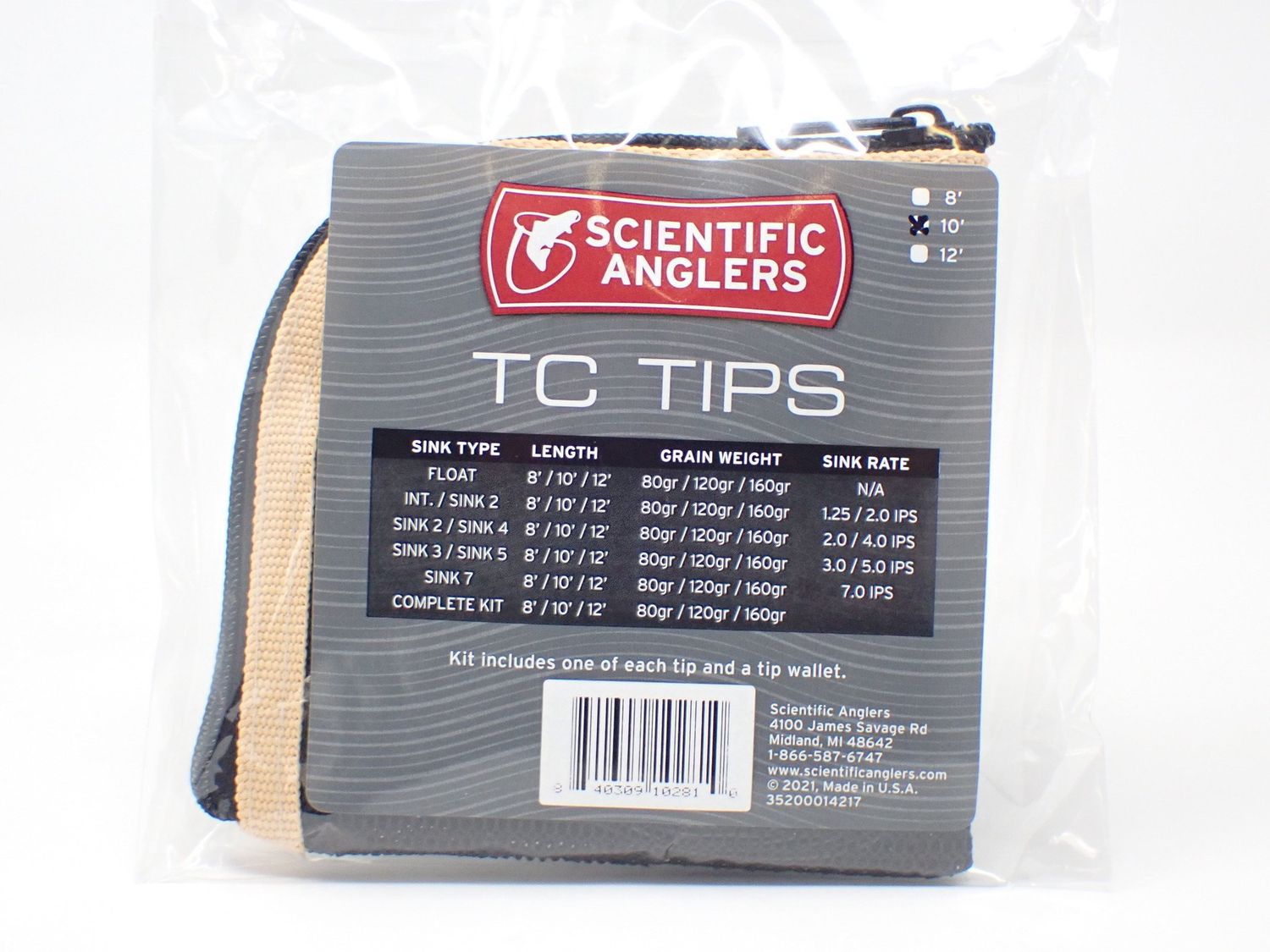 Scientific Anglers TC Tips Complete Kit 10&#39;