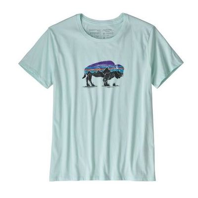 Patagonia Women's Fitz Roy Bison Organic Crew T-Shirt